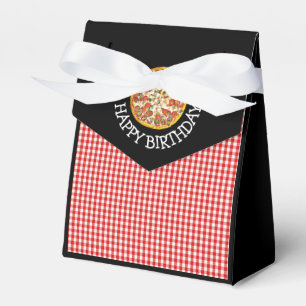 Pizza Party Candy Favour Bags for Birthday Party Box