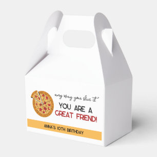 Pizza Party Favour Box