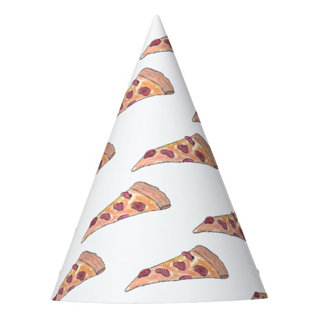"Pizza Party" Hats (Front)
