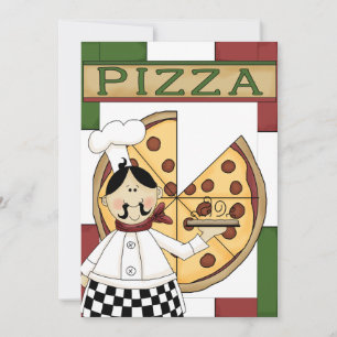 Pizza Party Invitation