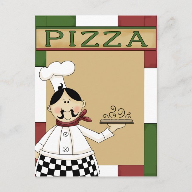 Pizza Party Invitation (Front)