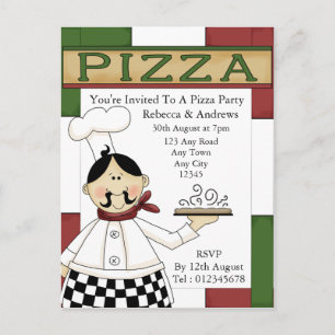 Pizza Party Invitation