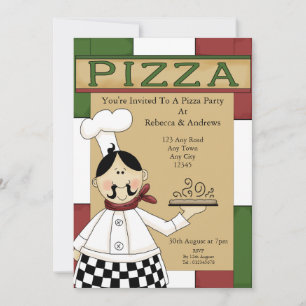 Pizza Party Invitation