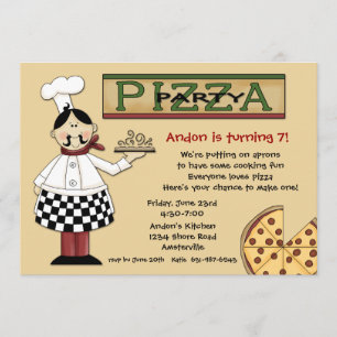Pizza Party Invitation