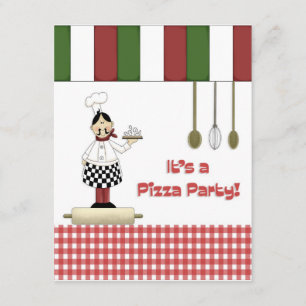 Pizza Party Invitation