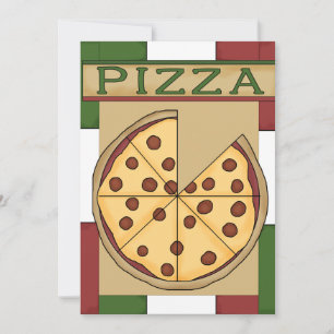 Pizza Party Invitation