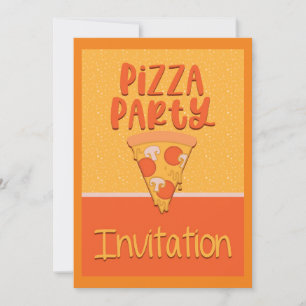 Pizza Party Invitation