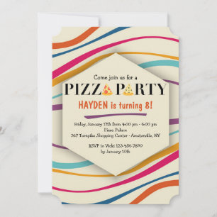 Pizza Party Invitation