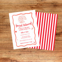 Pizza Party Italian Special Delivery Baby Shower