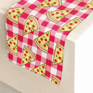 Pizza Party Kids Birthday Tea Towel