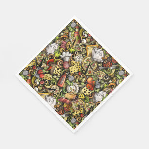 Pizza Party Napkins