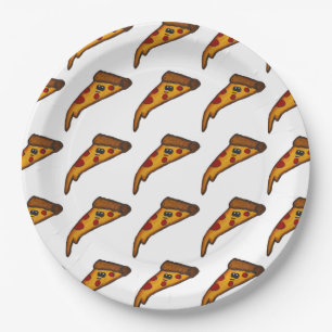 Pizza Party Paper Plate