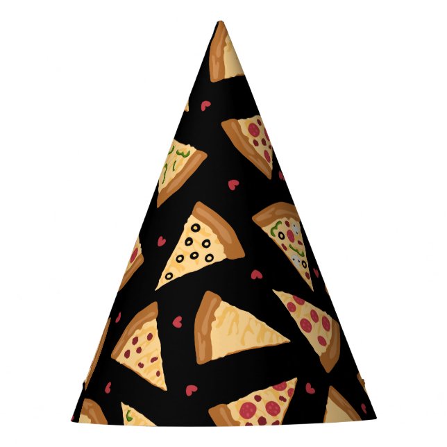Pizza Party Party Hat (Front)