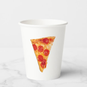 Pizza Party Pepperoni Slice Paper cup