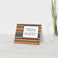 pizza party stripes