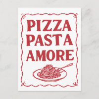Pizza Pasta Amore Italian Food Love