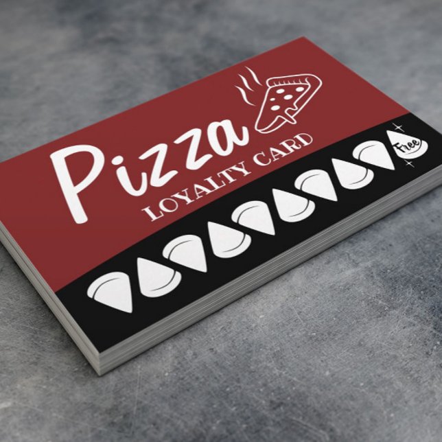 Pizza Pasta Restaurant Loyalty Punch (Creator Uploaded)