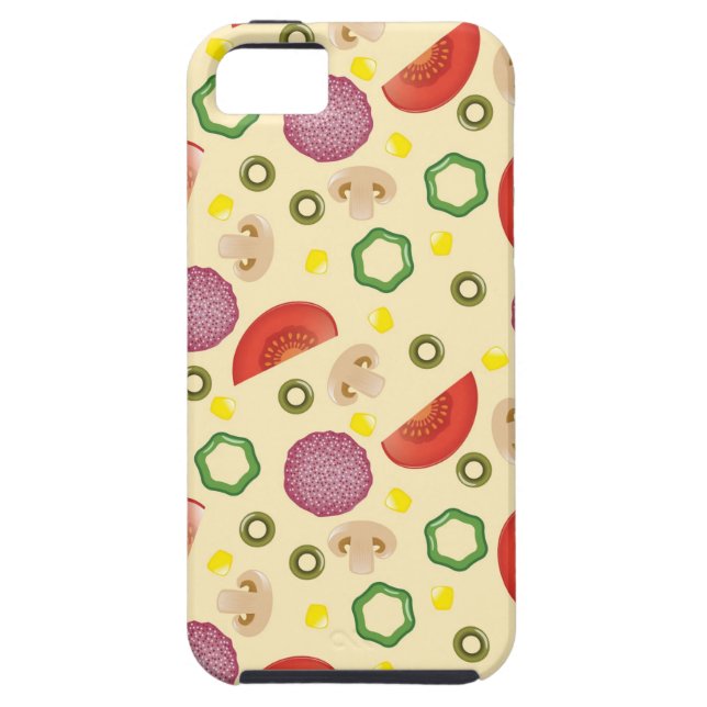 Pizza Pattern 2 Case-Mate iPhone Case (Back)