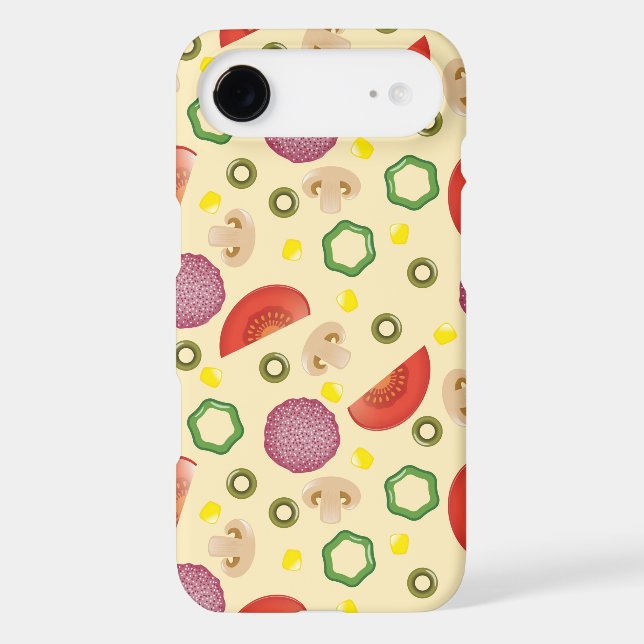 Pizza Pattern 2 Case-Mate iPhone Case (Back)