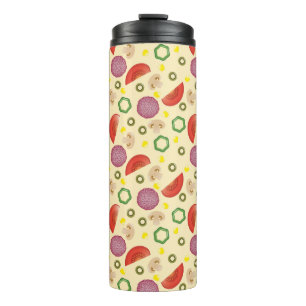 Pizza Pattern 2 Thermal Tumbler