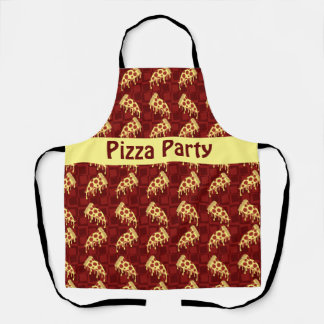 Pizza Pattern Apron