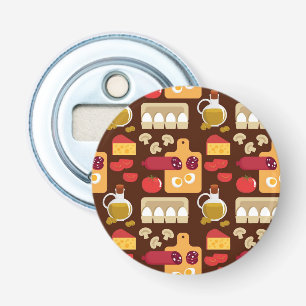 Pizza Pattern Bottle Opener