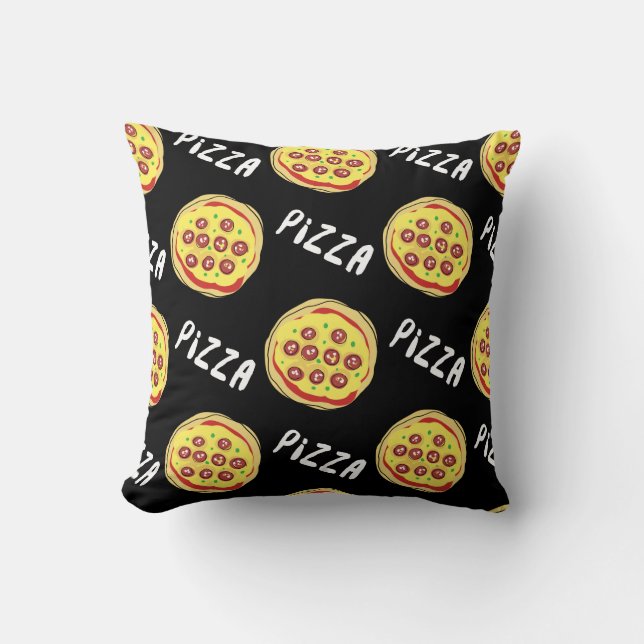 Pizza Pattern Cushion (Front)