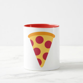 Pizza Pattern Emoji Coffee Mug