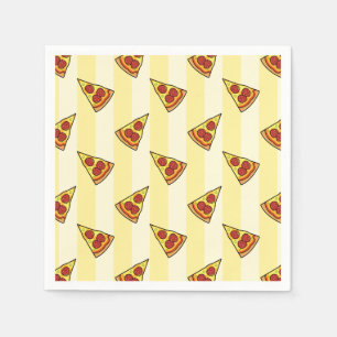 Pizza Pattern Wrapping Paper Napkin