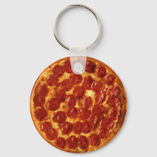 Pizza Peperoni Keychain