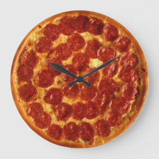 Pizza Pepperoni Wall Clock