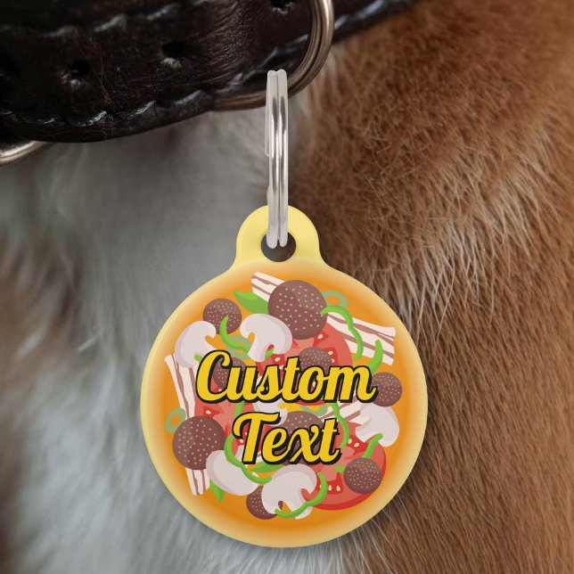 Pizza Pet ID Tag (Creator Uploaded)