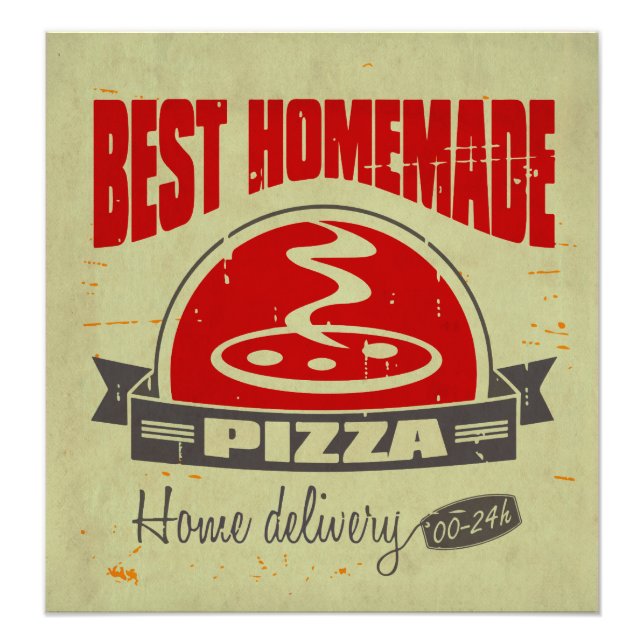 Pizza Photo Print (Front)