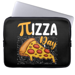 Pizza Pi Day Math Mathematics Lovers Laptop Sleeve