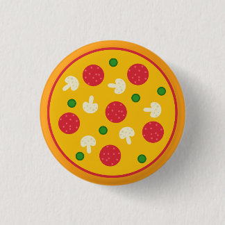 Pizza Pie 3 Cm Round Badge