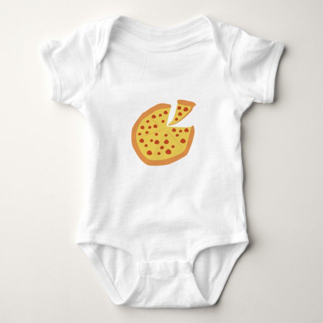 Pizza Pie Baby Bodysuit (Front)