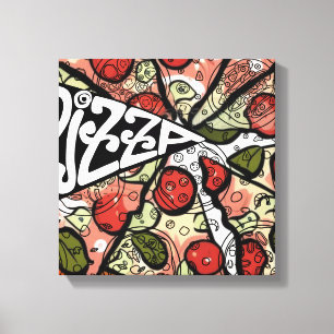Pizza Pie Canvas Print