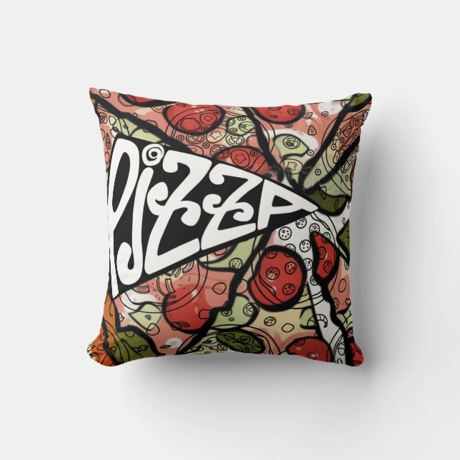 Pizza Pie Cushion (Front)