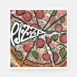 Pizza Pie Napkin