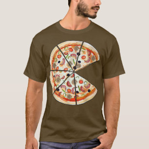 Pizza Pie & Slice Dad And Son Matching Pizza Fathe T-Shirt