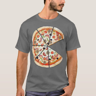 Pizza Pie & Slice Dad And Son Matching Pizza Fathe T-Shirt