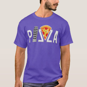 Pizza Pisa Tower, funny  T-Shirt