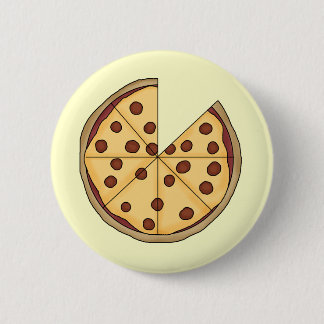 Pizza Pizza Pizza 6 Cm Round Badge