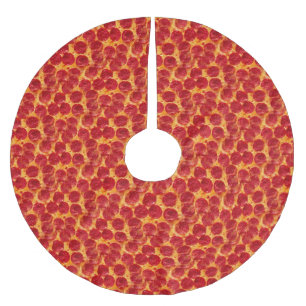 pizza pizza xmas christmas tree skirt
