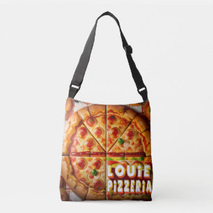 Pizza Pizzeria Design Crossbody Bag