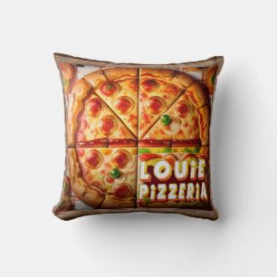 Pizza Pizzeria Design Cushion
