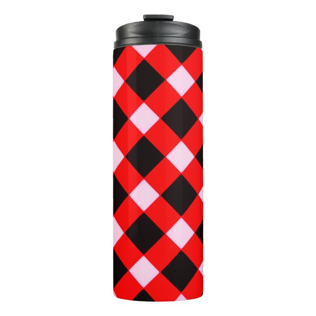 'Pizza Place' Pattern Tumbler (Front)