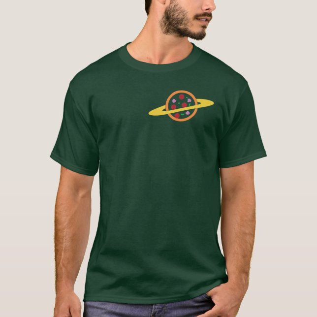 Pizza Planet Uniform funny T-Shirt (Front)