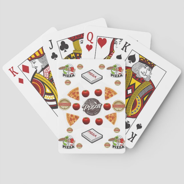Pizza Playing Card Deck (Back)