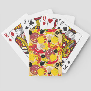 Pizza Playing Cards